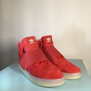 Red suede Adidas original